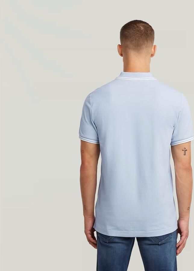 G-Star Raw Slim fit poloshirt met gestikt logo model 'Dunda' - Foto 7