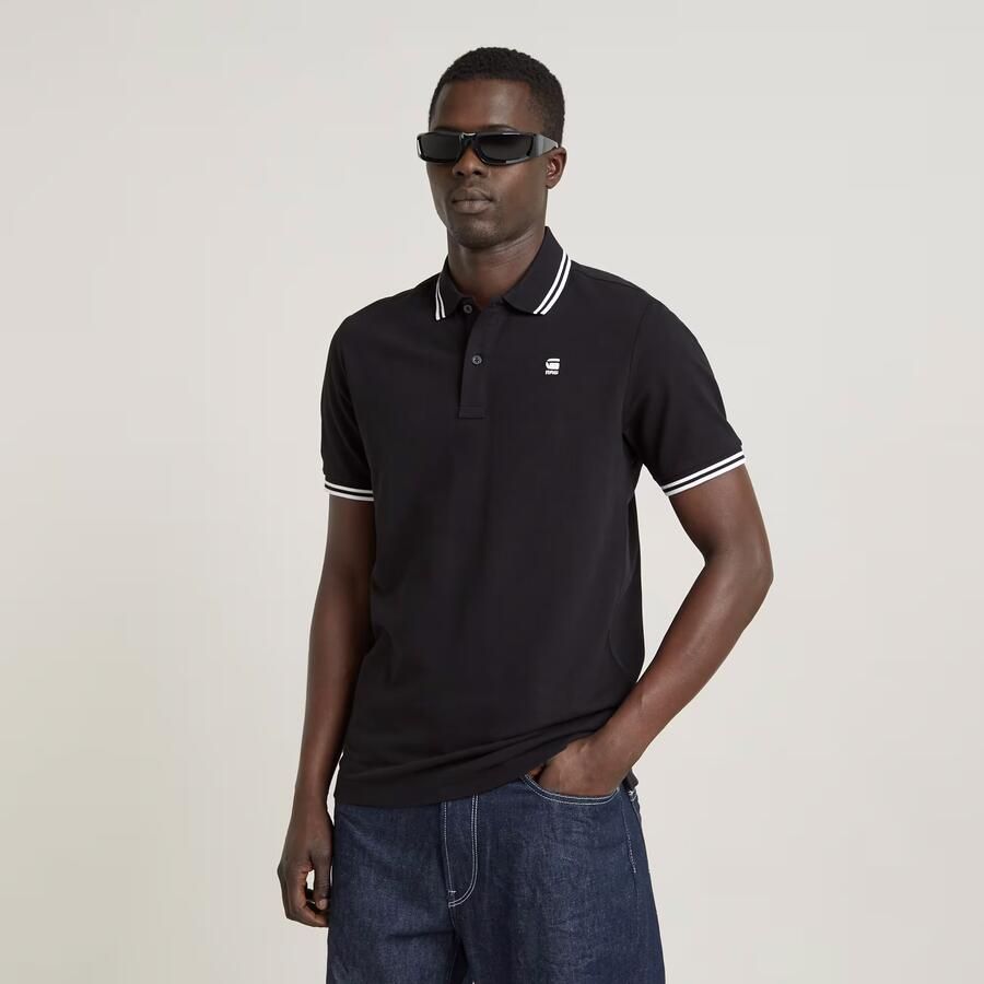 G-Star Raw Polo Shirt Korte Mouw Polo slim stripe manches longues Dunda - Foto 11
