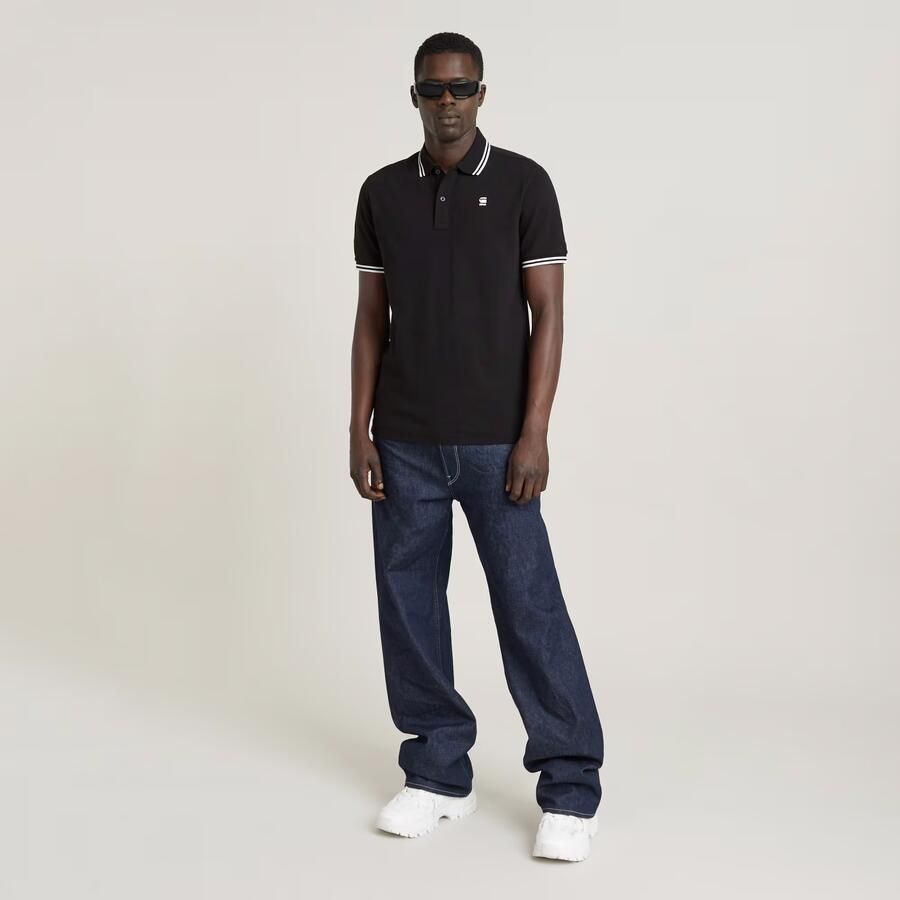 G-Star Raw Polo Shirt Korte Mouw Polo slim stripe manches longues Dunda - Foto 7