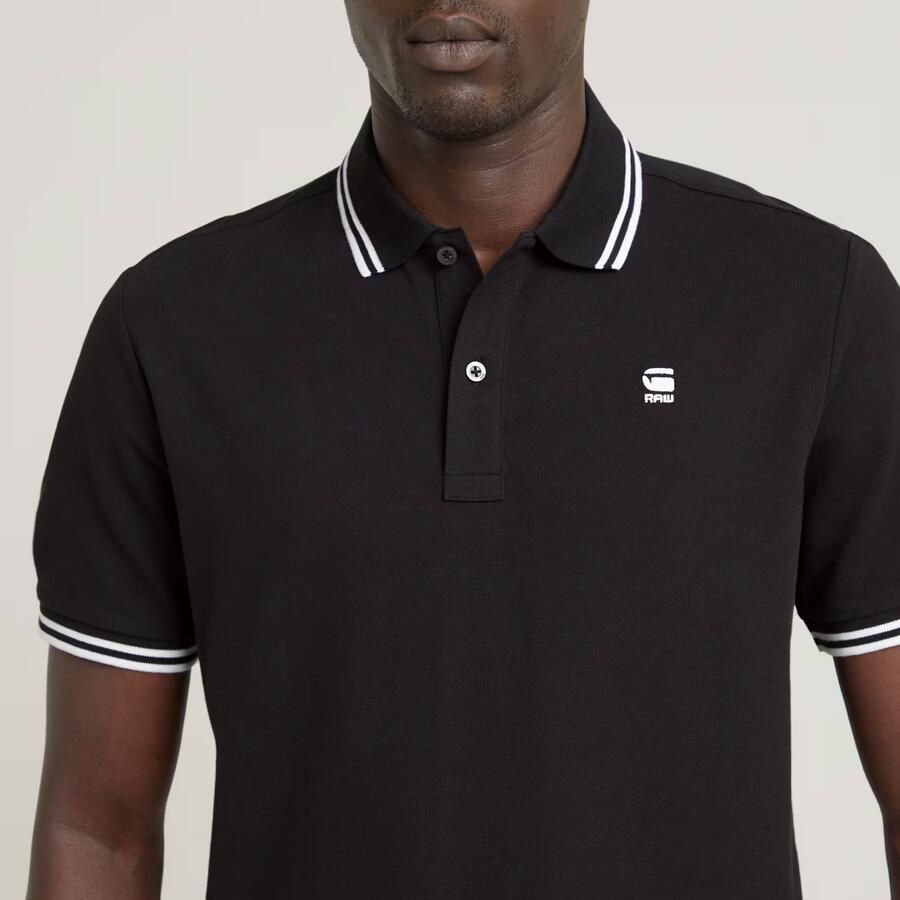 G-Star Raw Polo Shirt Korte Mouw Polo slim stripe manches longues Dunda - Foto 9