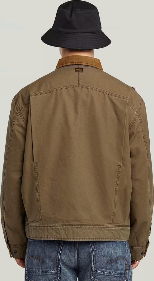 G-Star Raw Windjack D26909-D191 DUTY TUCKER-9186 DESERT PALM - Foto 6