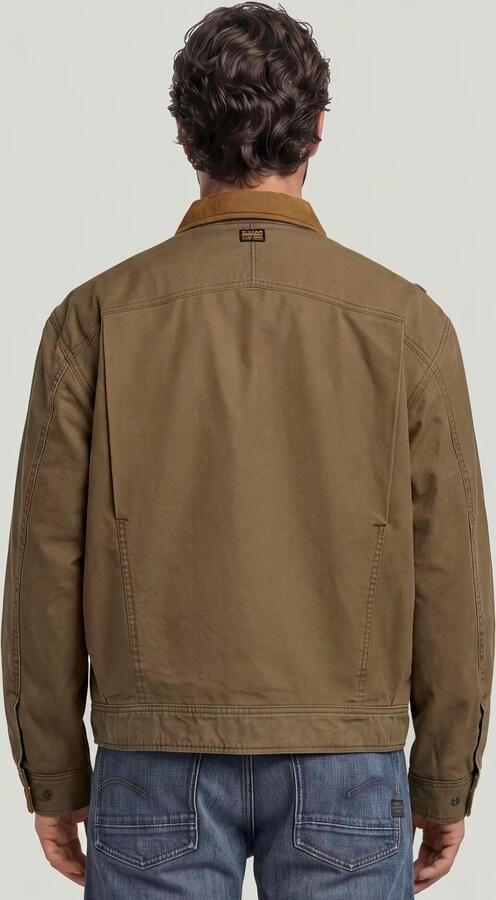 G-Star Raw Windjack D26909-D191 DUTY TUCKER-9186 DESERT PALM - Foto 6