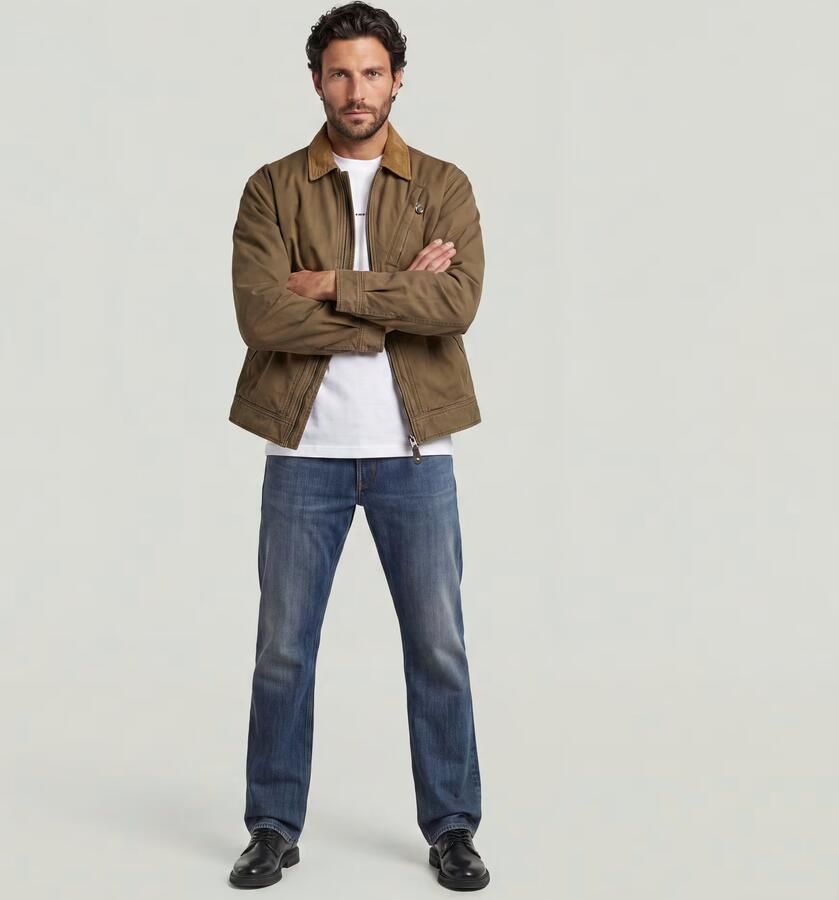 G-Star Raw Windjack D26909-D191 DUTY TUCKER-9186 DESERT PALM - Foto 3