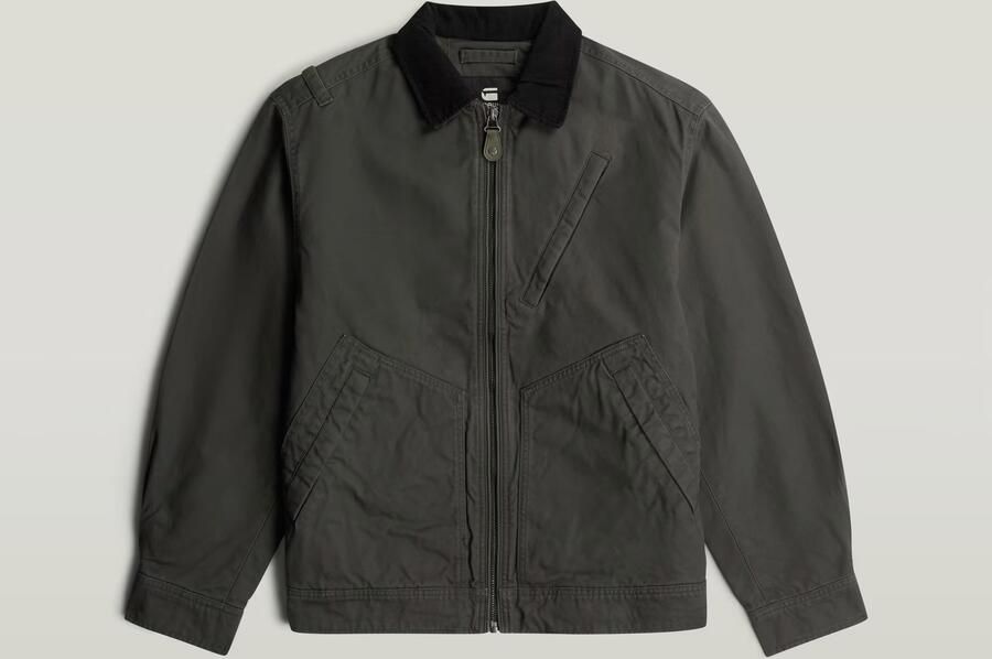 G-Star Raw Windjack D26909-D191 DUTY TUCKER-995 ASFALT - Foto 3