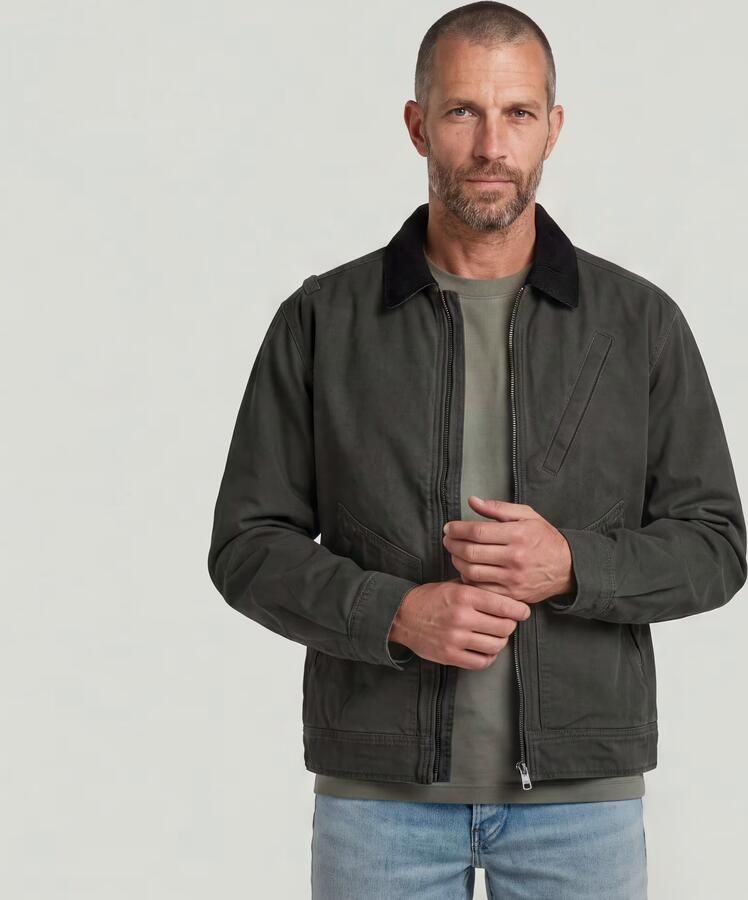 G-Star Raw Windjack D26909-D191 DUTY TUCKER-995 ASFALT - Foto 4