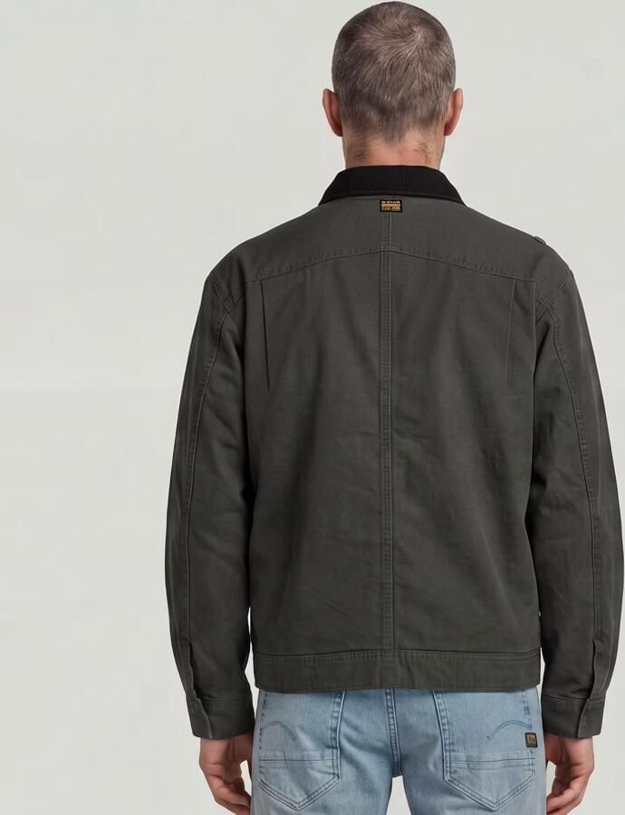 G-Star Raw Windjack D26909-D191 DUTY TUCKER-995 ASFALT - Foto 5
