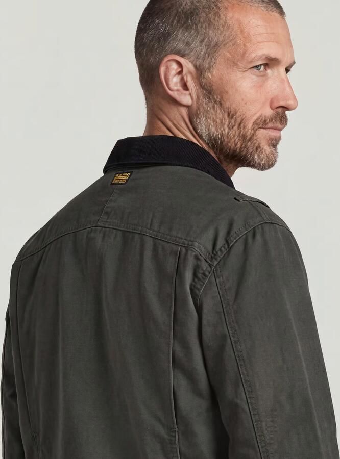 G-Star Raw Windjack D26909-D191 DUTY TUCKER-995 ASFALT - Foto 6