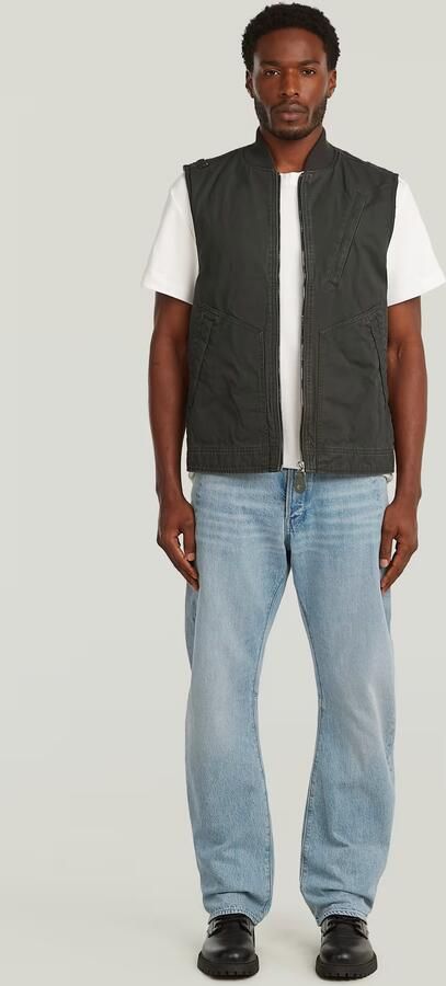 G-Star Raw Vest D26910-D191 DUTY CANVAS VEST-995 ASFALT - Foto 6