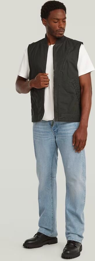 G-Star Raw Vest D26910-D191 DUTY CANVAS VEST-995 ASFALT - Foto 7