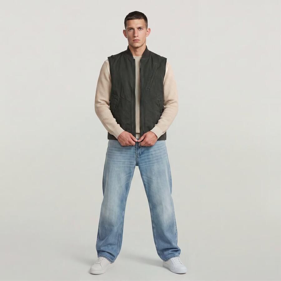 G-Star Raw Vest D26910-D191 DUTY CANVAS VEST-995 ASFALT - Foto 3