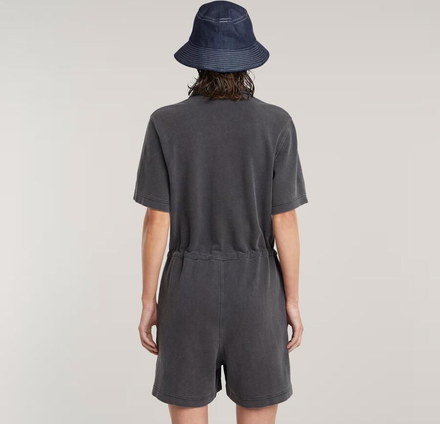 G-Star RAW Easy Short Jumpsuit Zwart Dames - Foto 7