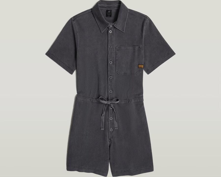 G-Star RAW Easy Short Jumpsuit Zwart Dames - Foto 8