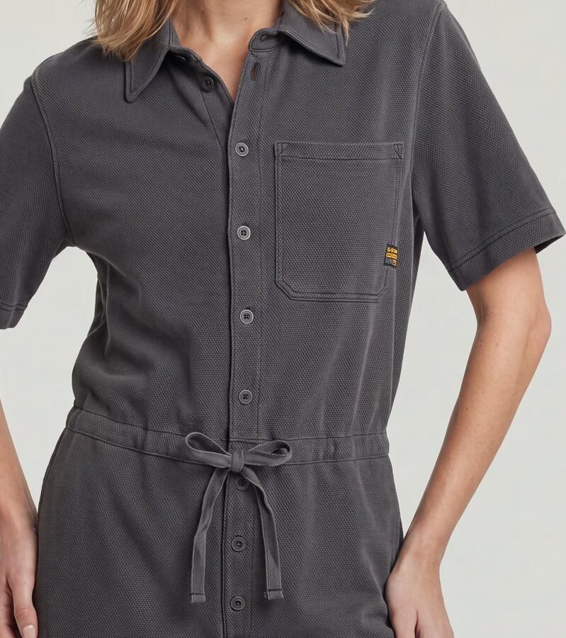 G-Star RAW Easy Short Jumpsuit Zwart Dames - Foto 5