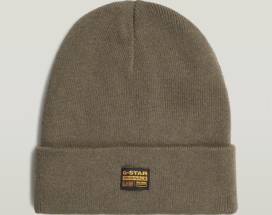 G-Star RAW Effo Long Beanie Bruin Heren