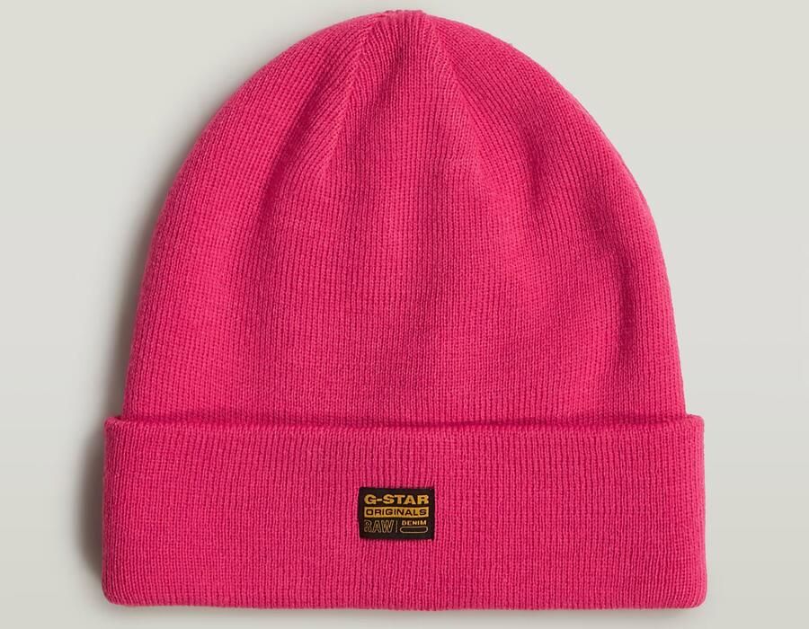 G-Star RAW Beanie Effo Long Beanie met applicatie vooraan - Foto 5
