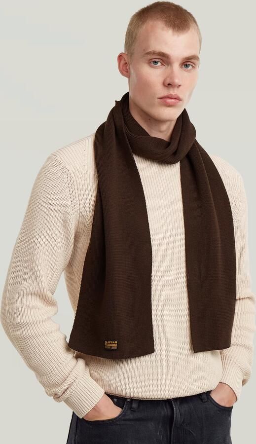 G-Star RAW Effo Sjaal Bruin Heren - Foto 3