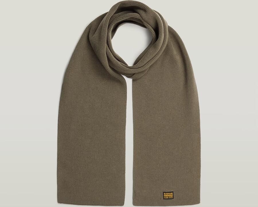 G-Star RAW Effo Uniseks Sjaal Bruin Heren