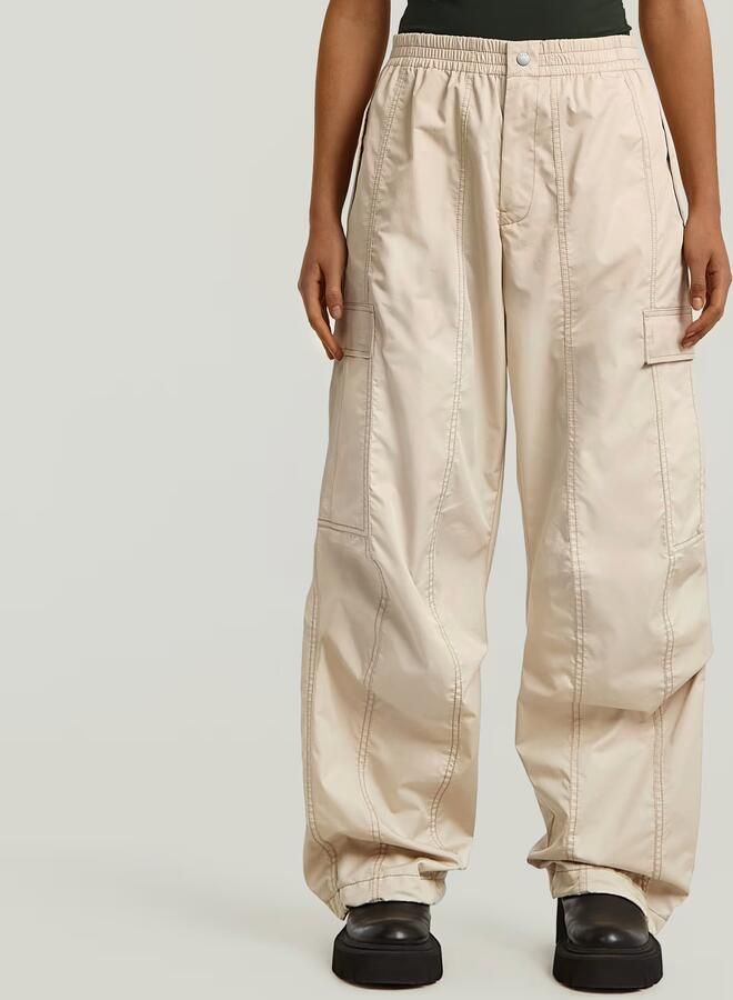 G-Star RAW Elevated Parachute Broek Beige Dames