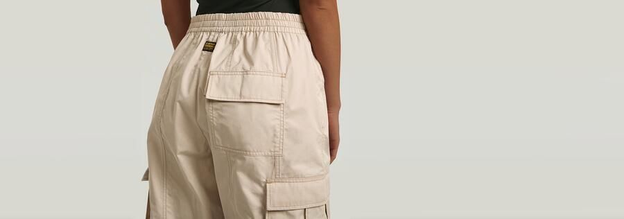 G-Star RAW Elevated Parachute Broek Beige Dames - Foto 7