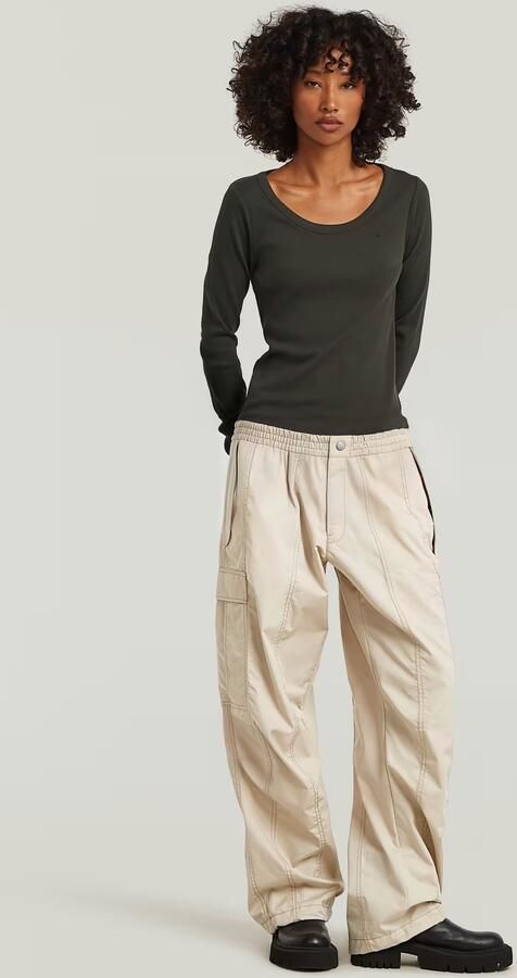 G-Star RAW Elevated Parachute Broek Beige Dames - Foto 5