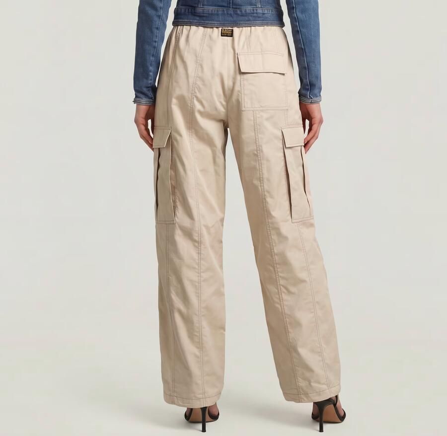G-Star RAW Elevated Parachute Broek Beige Dames - Foto 5