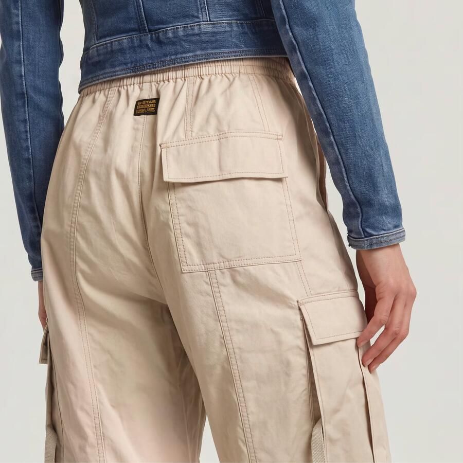 G-Star RAW Elevated Parachute Broek Beige Dames - Foto 3