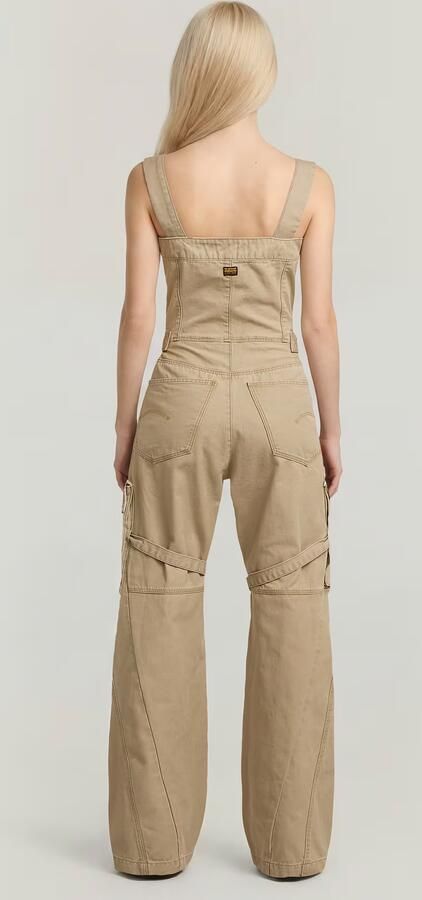 G-Star RAW Elevated Tuinbroek Beige Dames - Foto 6