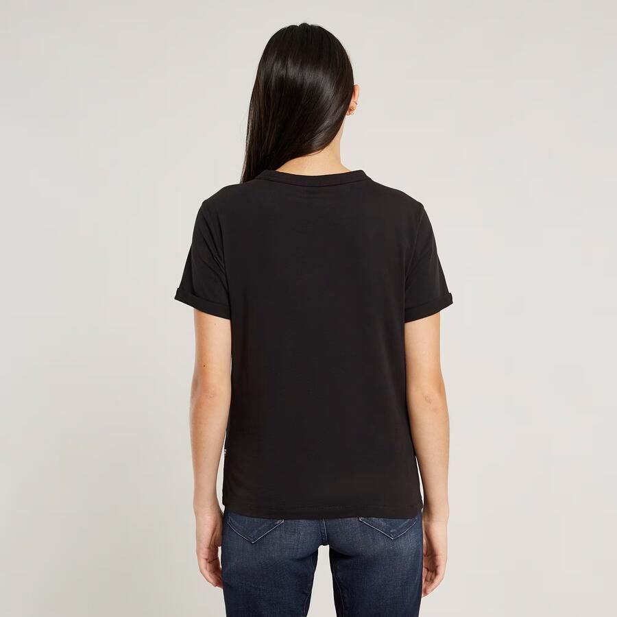 G-Star RAW Embro G-Script Logo Top Zwart Dames - Foto 2
