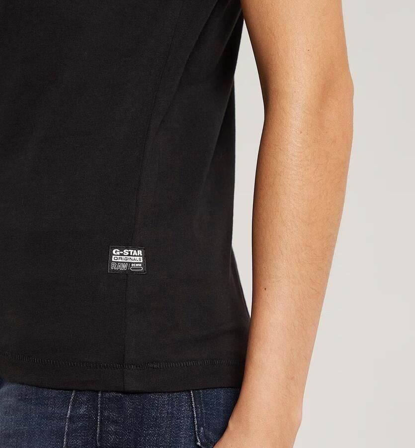 G-Star RAW Embro G-Script Logo Top Zwart Dames - Foto 6