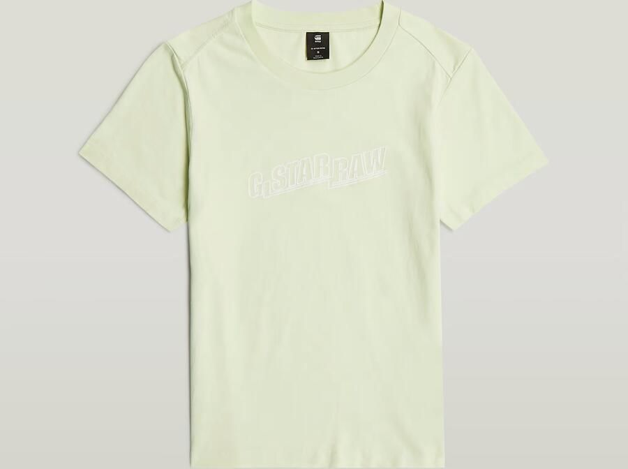 G-Star RAW Embro Logo T-shirt Groen Dames - Foto 6