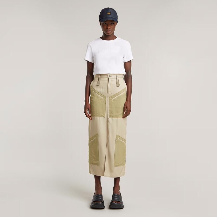 G-Star RAW Embro Logo T-shirt Wit Dames - Foto 2