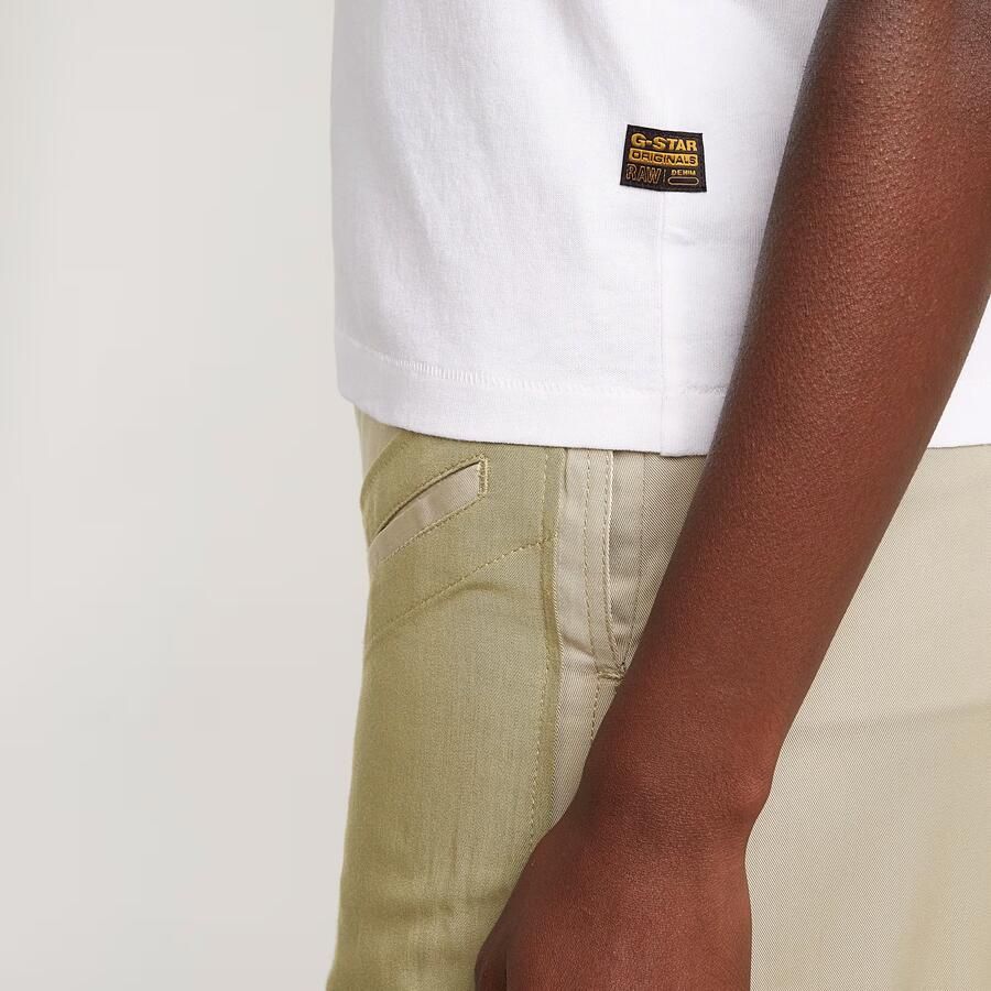G-Star RAW Embro Logo T-shirt Wit Dames - Foto 3
