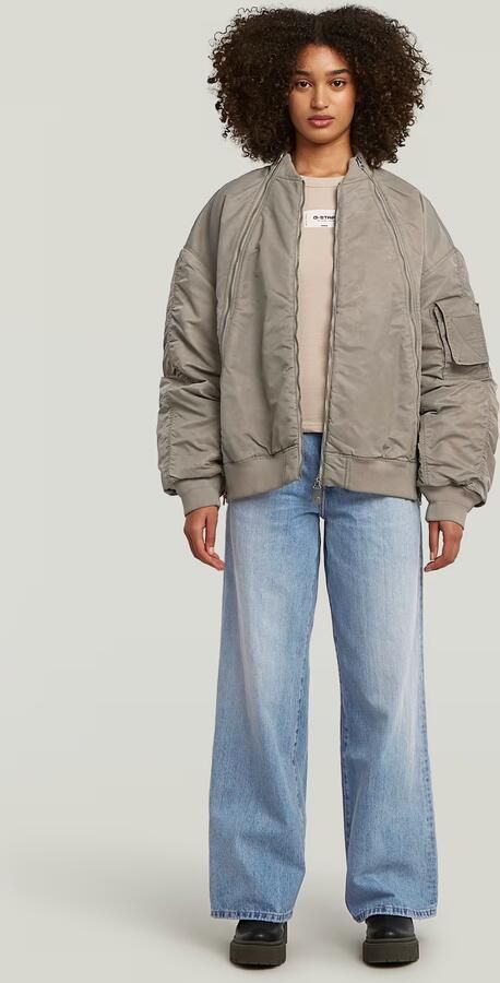 G-Star RAW Embro Patch Slim T-shirt Beige Dames - Foto 5