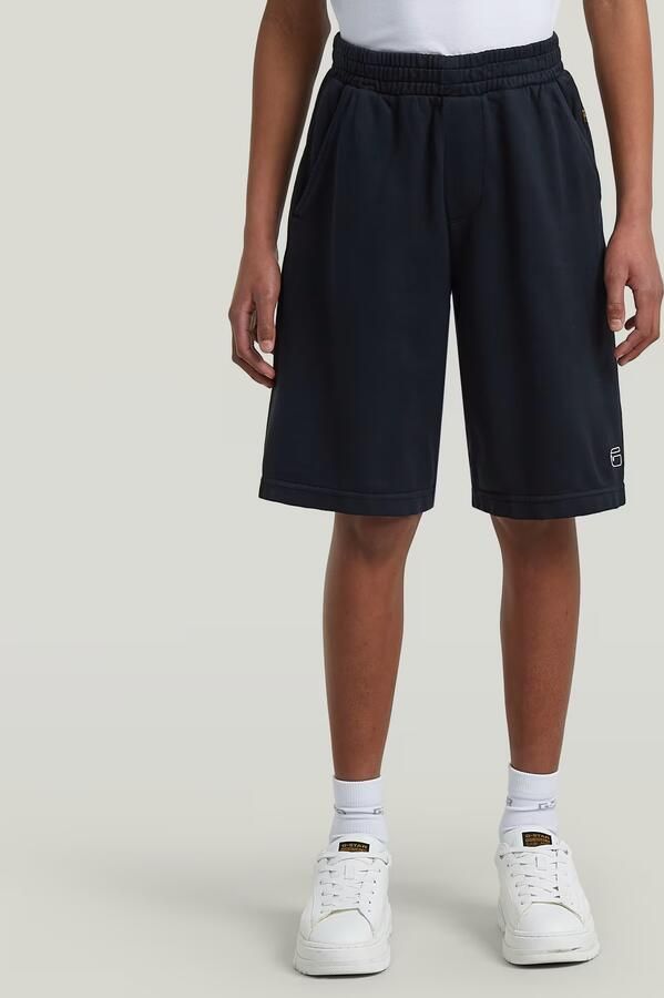 G-Star RAW Entry Sweatshort voor jongens Donkerblauw jongens