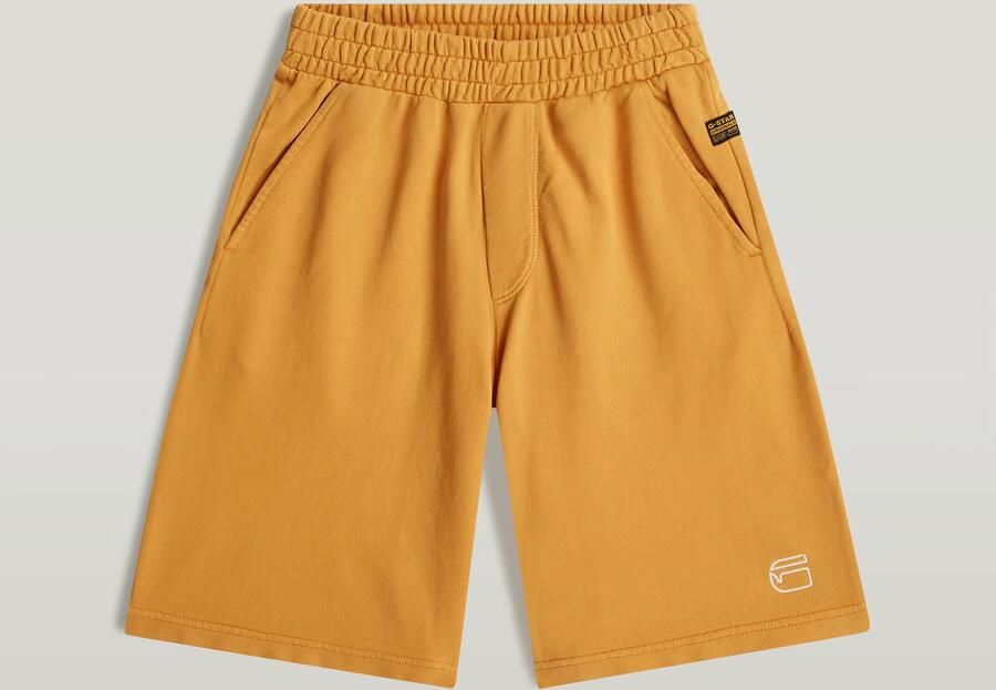 G-Star RAW Entry Sweatshort voor jongens Geel jongens - Foto 3