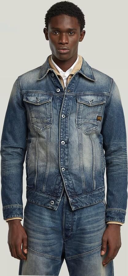 G-Star RAW Essential Arc 3D Unisex Jack Midden blauw Heren - Foto 7