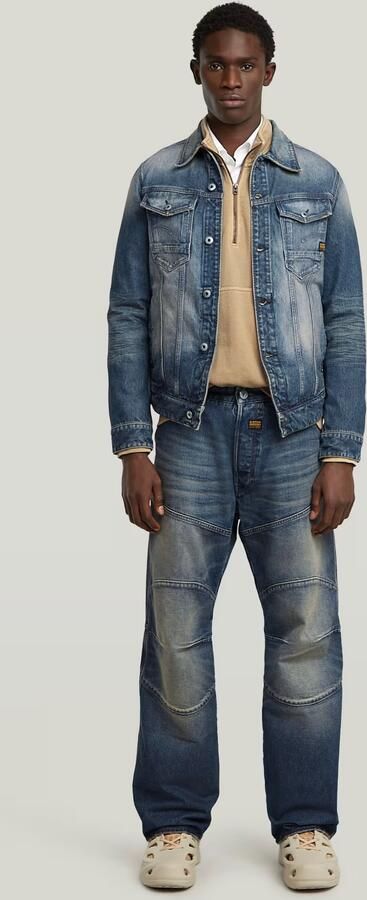 G-Star RAW Essential Arc 3D Unisex Jack Midden blauw Heren - Foto 6