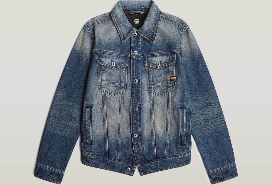 G-Star RAW Essential Arc 3D Unisex Jack Midden blauw Heren - Foto 4