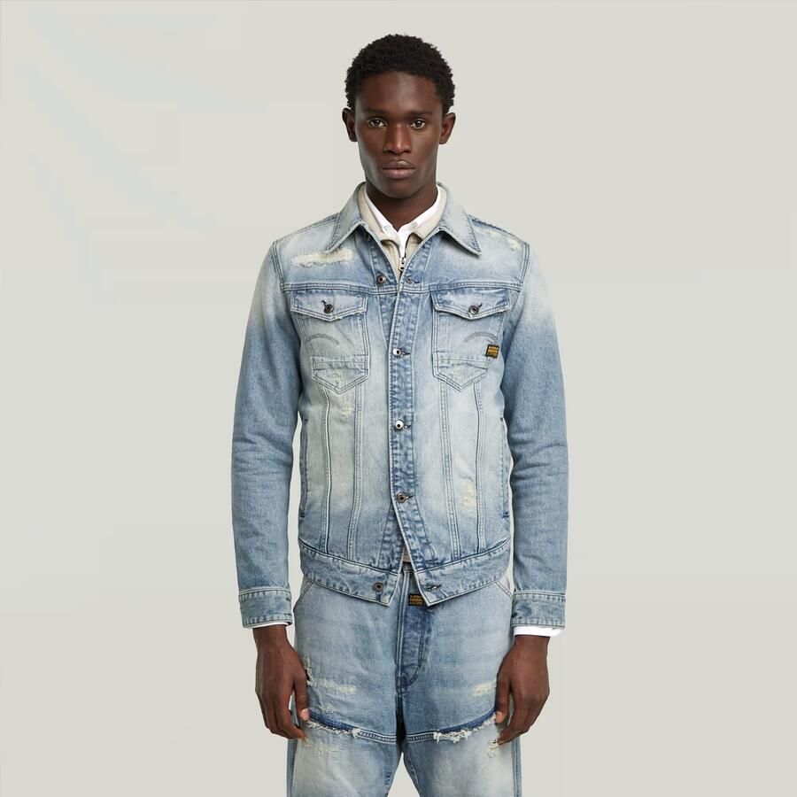 G-Star RAW Essential Arc 3D Unisex Jack Midden blauw Heren - Foto 2