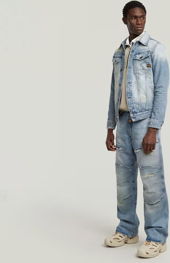 G-Star RAW Essential Arc 3D Unisex Jack Midden blauw Heren - Foto 5