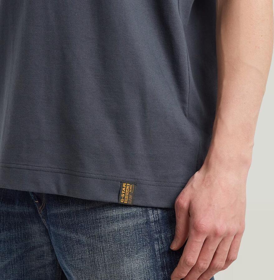 G-Star RAW Essential Loose T-shirt Donkerblauw Heren - Foto 2