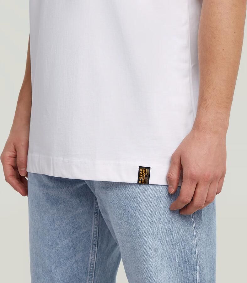 G-Star Raw T-shirt met labeldetail model 'Essential loose' - Foto 4