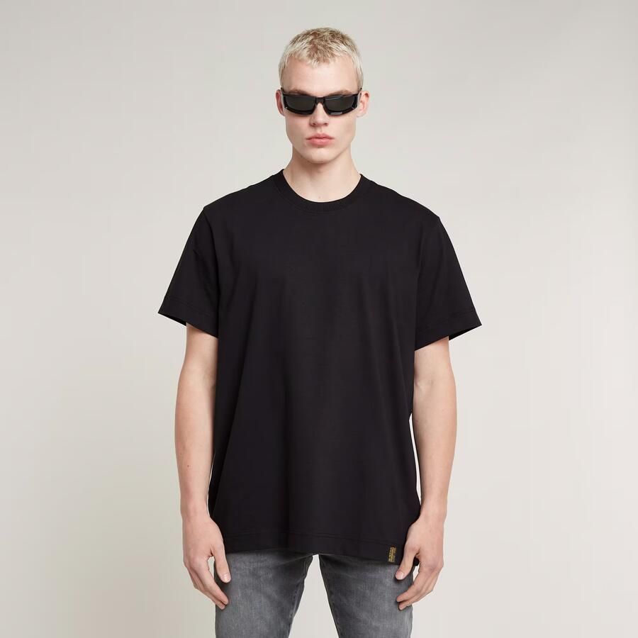 G-Star Raw T-shirt met labeldetail model 'Essential loose'