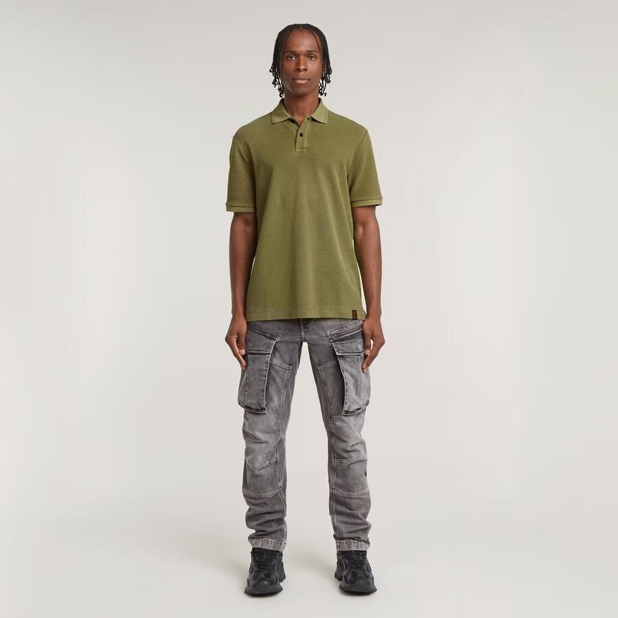 G-Star RAW Essential Polo Groen Heren - Foto 2