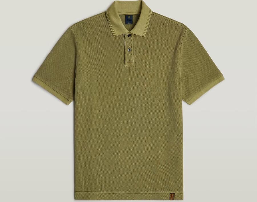 G-Star RAW Essential Polo Groen Heren - Foto 6