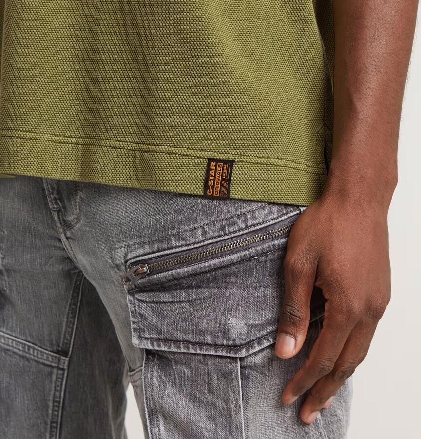 G-Star RAW Essential Polo Groen Heren - Foto 5