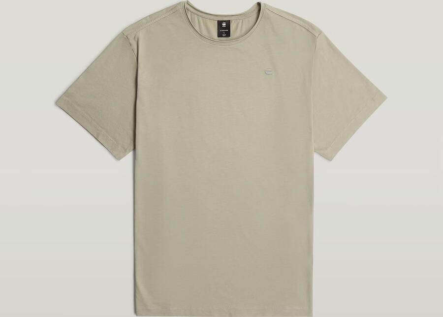 G-Star RAW Essential Raw Neck T-shirt Groen Heren - Foto 2