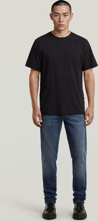 G-Star RAW Essential Raw Neck T-shirt Zwart Heren - Foto 5