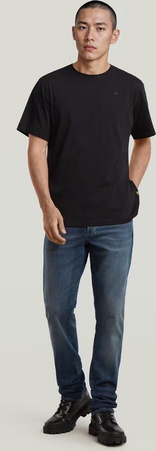 G-Star RAW Essential Raw Neck T-shirt Zwart Heren - Foto 6