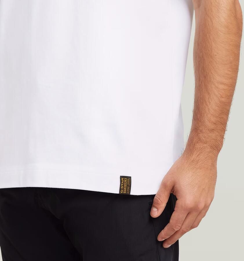 G-Star RAW Essential T-shirt Wit Heren - Foto 2